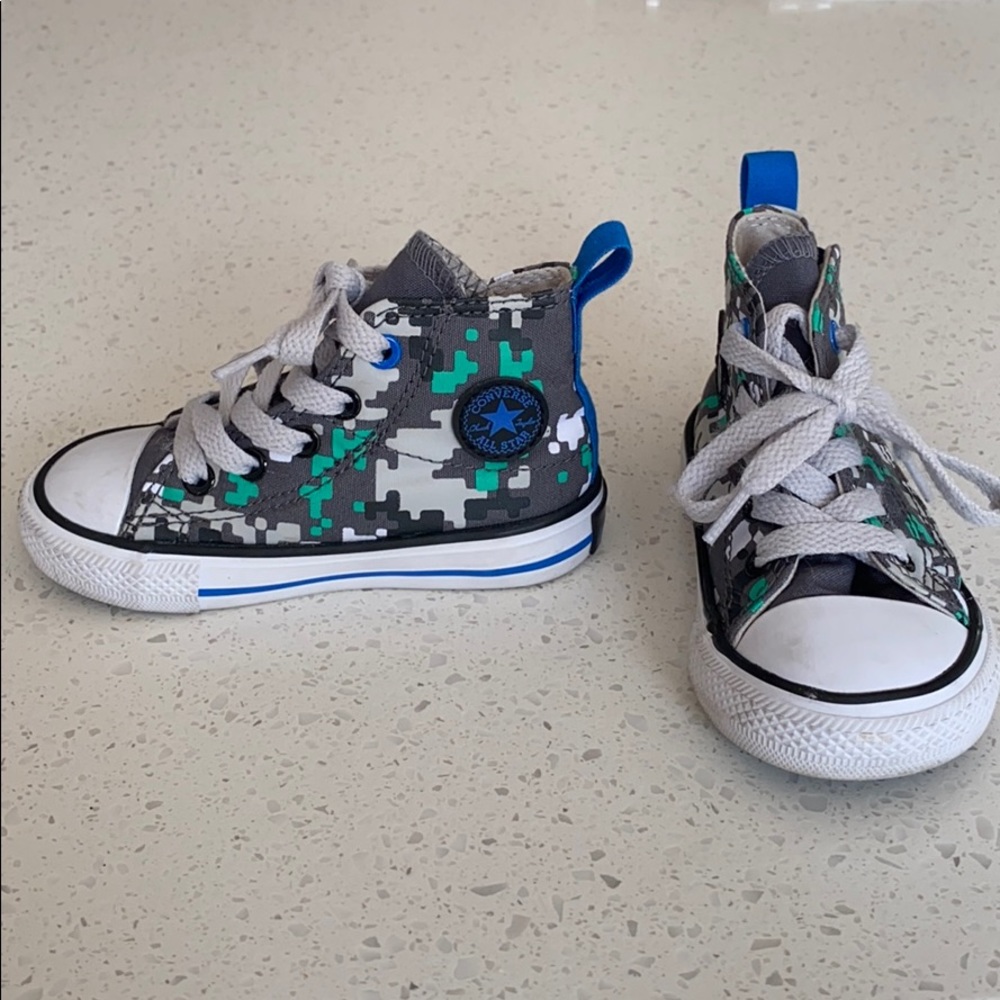 Toddler boys converse high tops